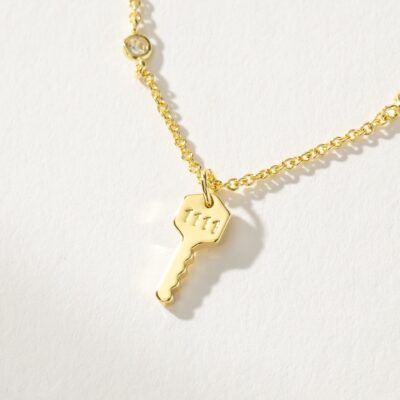 Angel Number Key Necklace
