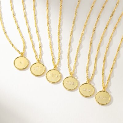 Circle Pendant Necklace