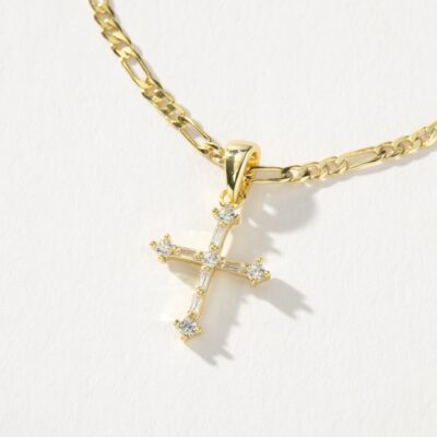 Cross and Chain Necklace