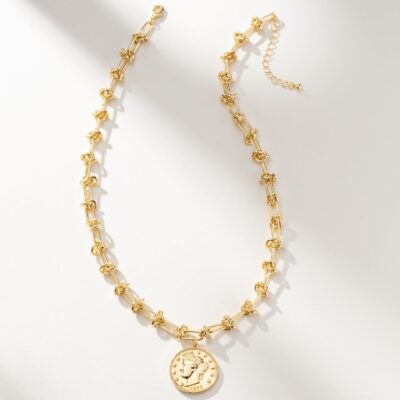 Lady Liberty Coin Necklace