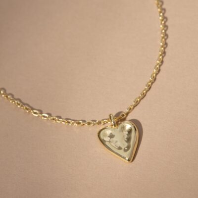 Vermeil Golden Heart Necklace