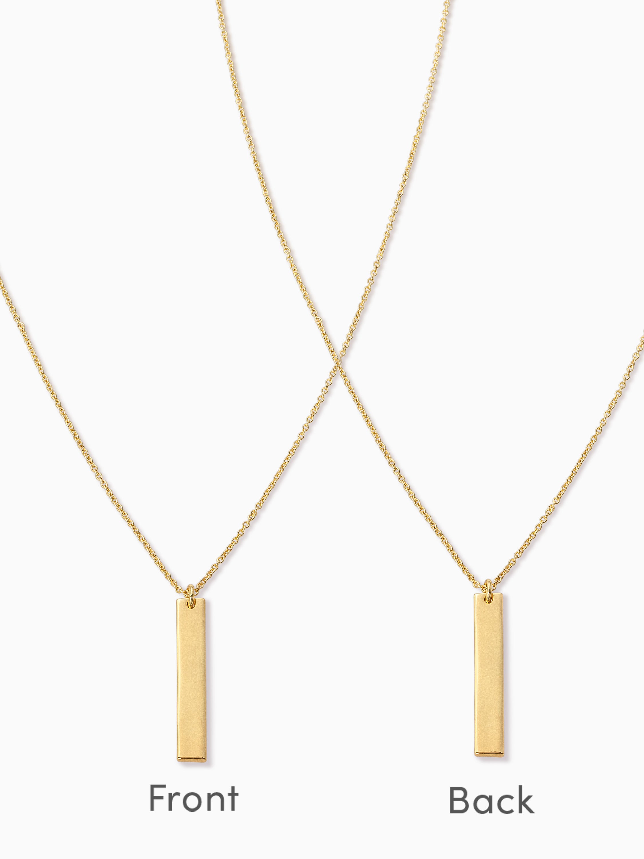 Vertical Bar Necklace - Image 6