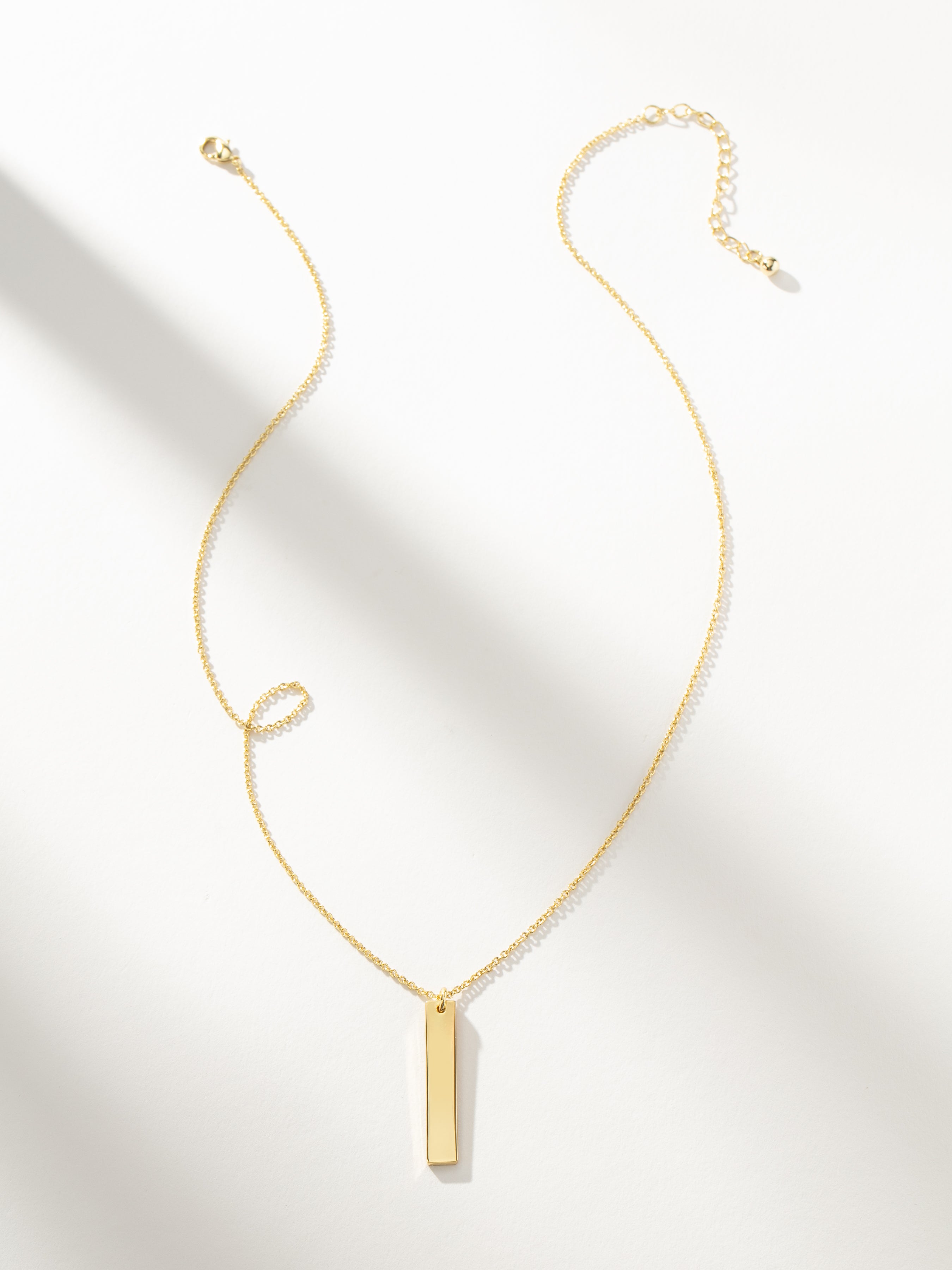 Vertical Bar Necklace - Image 3
