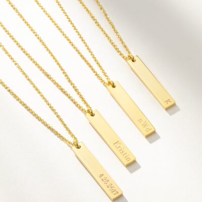 Vertical Bar Necklace